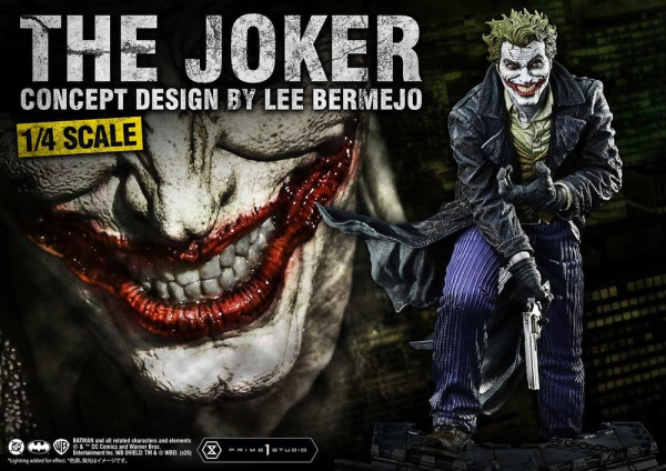 DC Comics Ultimate Premium Masterline Series Statue 1/4 The Joker (Concept Design by Lee Bermejo) 53 1