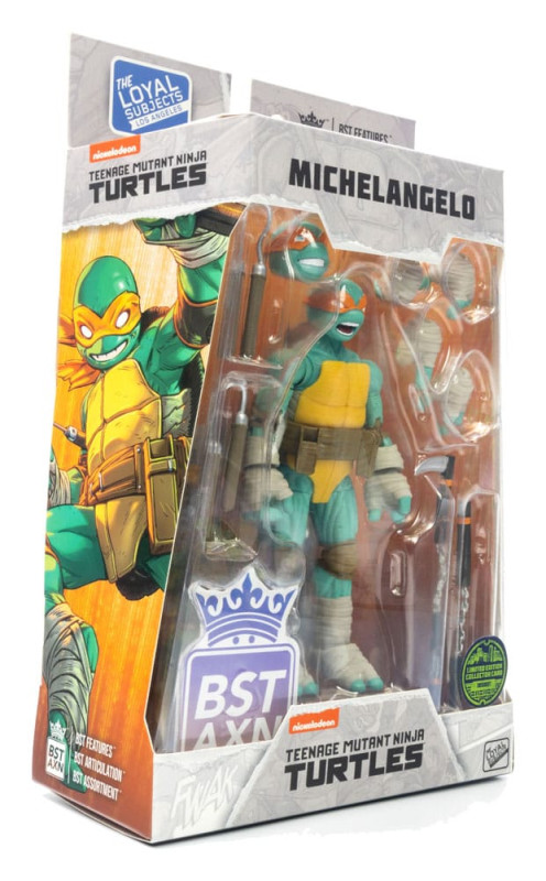 Teenage Mutant Ninja Turtles BST AXN Action Figure Michelangelo (IDW Comics) 13 cm 6