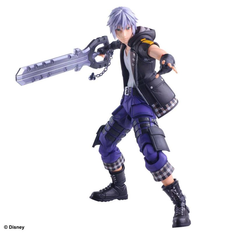 Kingdom Hearts III Play Arts Kai Action Figure Riku Ver. 2 24 cm