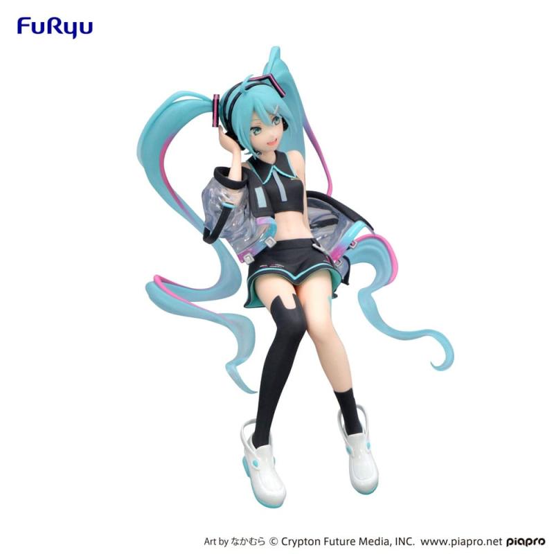 Hatsune Miku Noodle Stopper PVC Statue Neon Cyber 16 cm 2