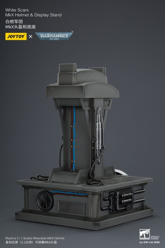 Warhammer 40,000 Helmet with Display Stand White Scars MkX 44 cm 7