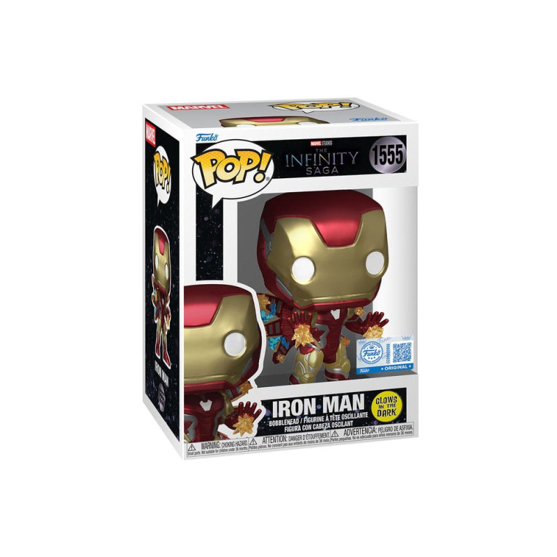 Avengers: Endgame POP! Plus Vinyl Figure Iron Man Beams (GW) 9 cm 2