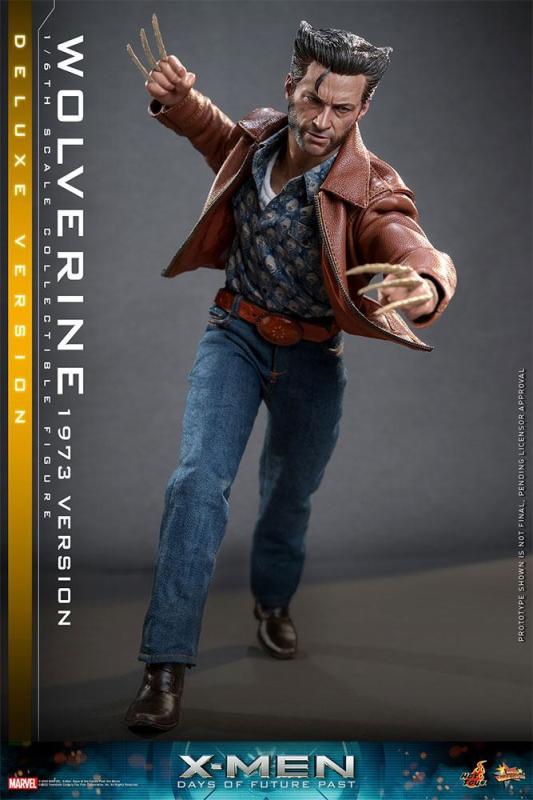 X-Men Days of Future Past Movie Masterpiece Action Figure 1/6 Wolverine (1973 Version) Deluxe Versio