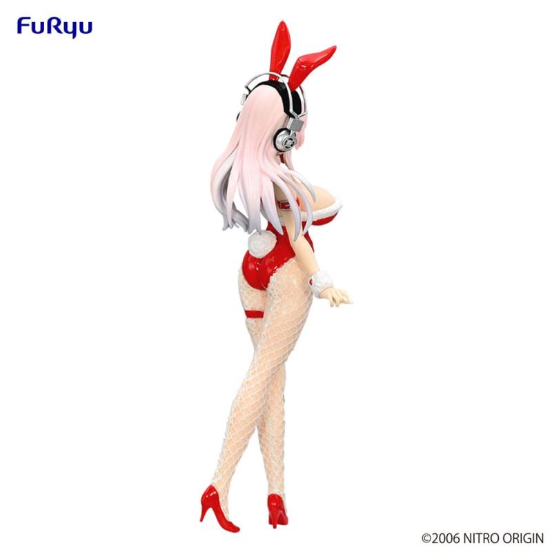 Super Sonico BiCute Bunnies PVC Statue Red Color Ver. 30 cm 12