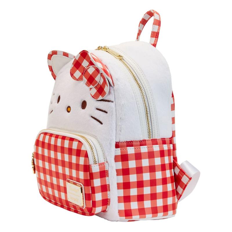 Sanrio by Loungefly Mini Backpack Hello Kitty Gingham Cosplay 6