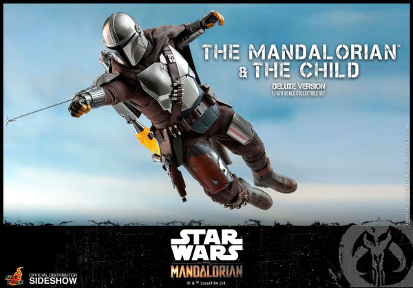 Star Wars The Mandalorian Action Figure 2-Pack 1/6 The Mandalorian & The Child Deluxe 30 cm 9