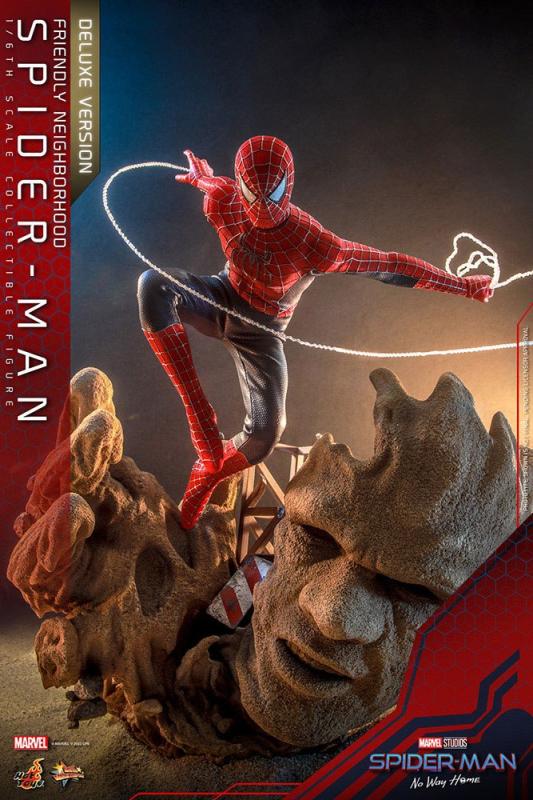 Spider-Man: No Way Home Movie Masterpiece Action Figure 1/6 Friendly Neighborhood Spider-Man (Deluxe