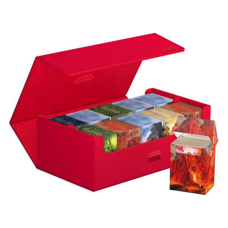 Ultimate Guard Arkhive 800+ XenoSkin Monocolor Red