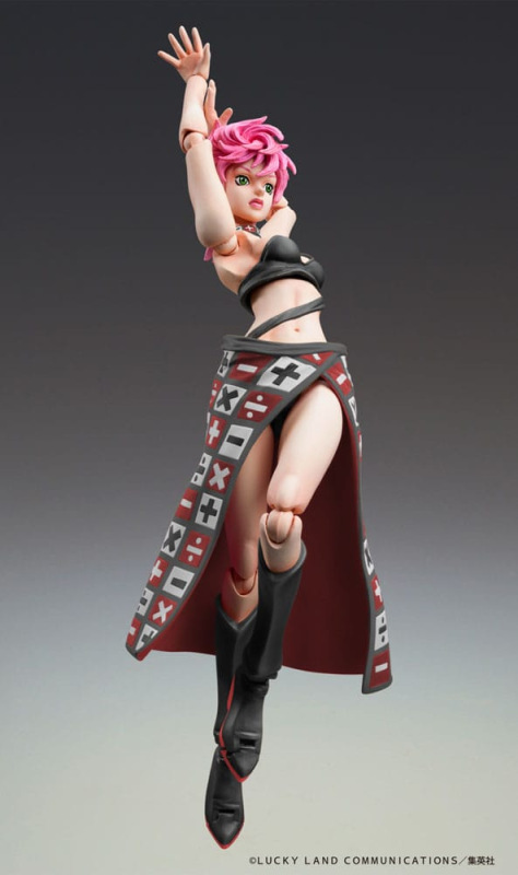 JoJo's Bizarre Adventure Part 5 Super Action Action Figure Chozokado Trish Una Black Ver. 15 cm 2