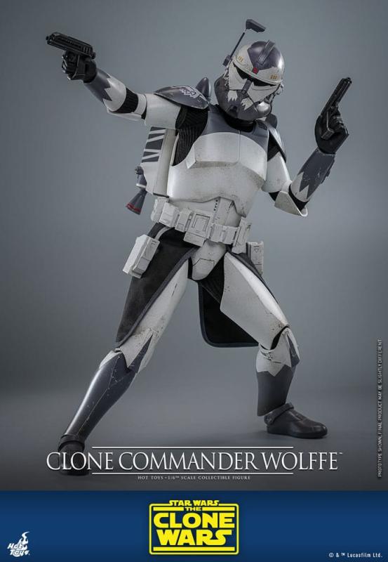 Star Wars: The Clone Wars Action Figure 1/6 Clone Commander Wolffe 30 cm 8