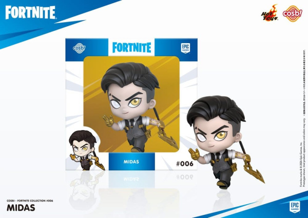 Fortnite Cosbi Mini Figure Midas 8 cm 1