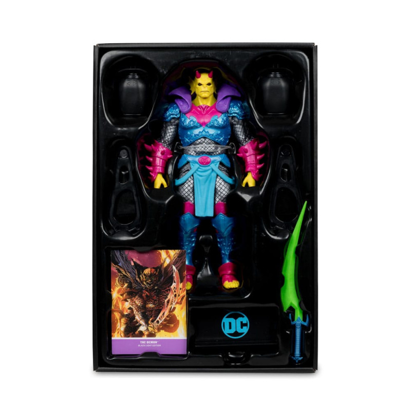 DC Multiverse Action Figure The Demon (Demon Knights) Black Light Edition (Gold Label) 18 cm 10
