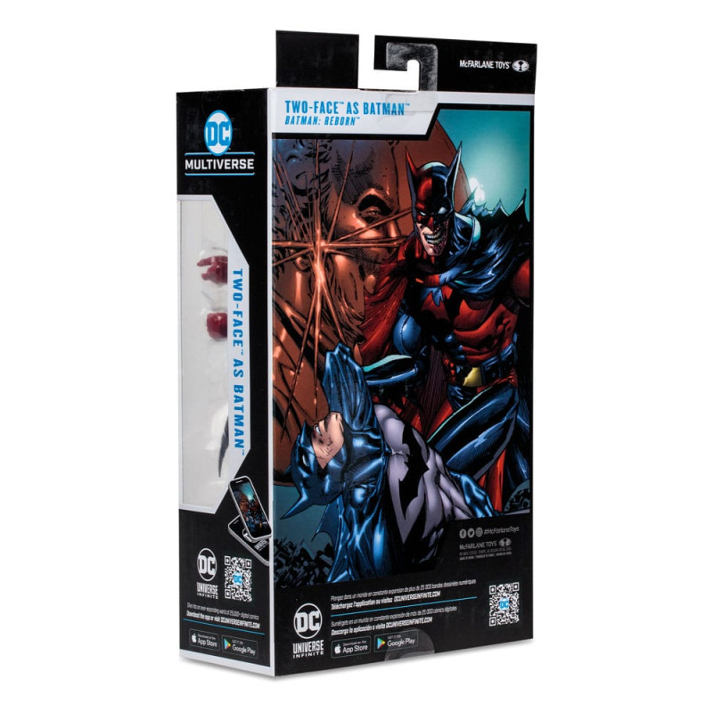 DC Multiverse Action Figure Two-Face as Batman (Batman: Reborn) 18 cm 9