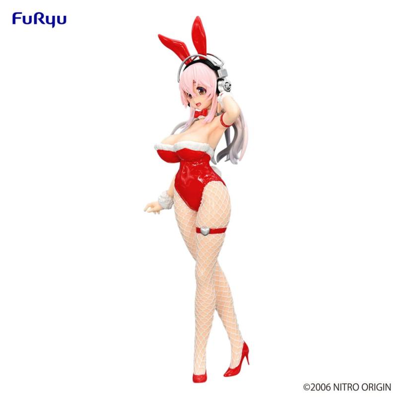 Super Sonico BiCute Bunnies PVC Statue Red Color Ver. 30 cm 5