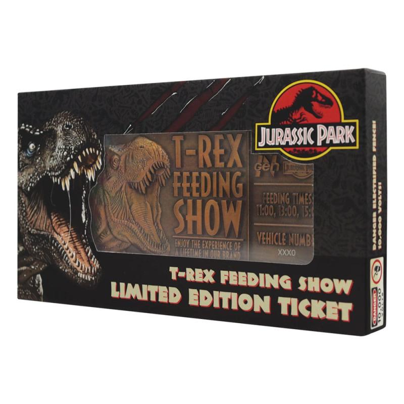 Jurassic Park Replica 1/1 Feeding Show Ticket