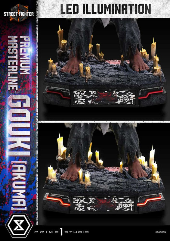 Street Fighter 6 Premium Masterline Series Statue 1/4 Akuma Ultimate Version 69 cm 11