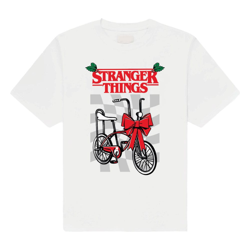 Stranger Things T-Shirt Christmas Bike Size XL