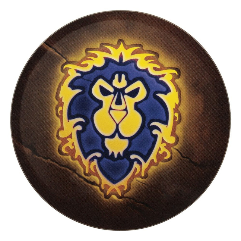 World of Warcraft Coaster 4-Pack Printed Metal 1