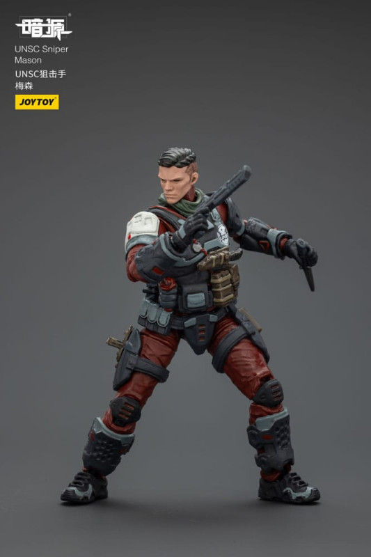 UNSC Dark Source Action Figur Sniper Mason 7 cm 8