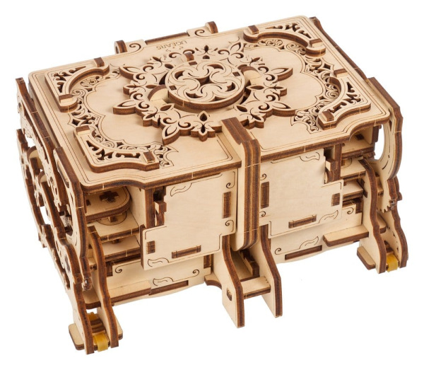 Ugears 3D Wooden Puzzle Antique Box 14