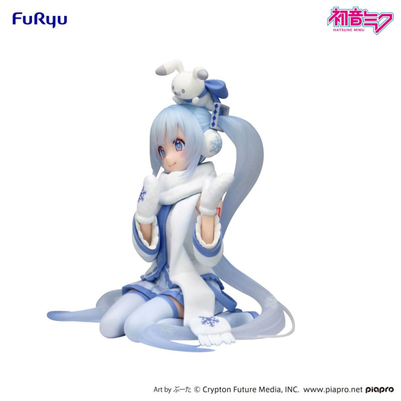 Hatsune Miku Noodle Stopper PVC Statue Snow Miku Sky Town 10th Ver. 15 cm 14
