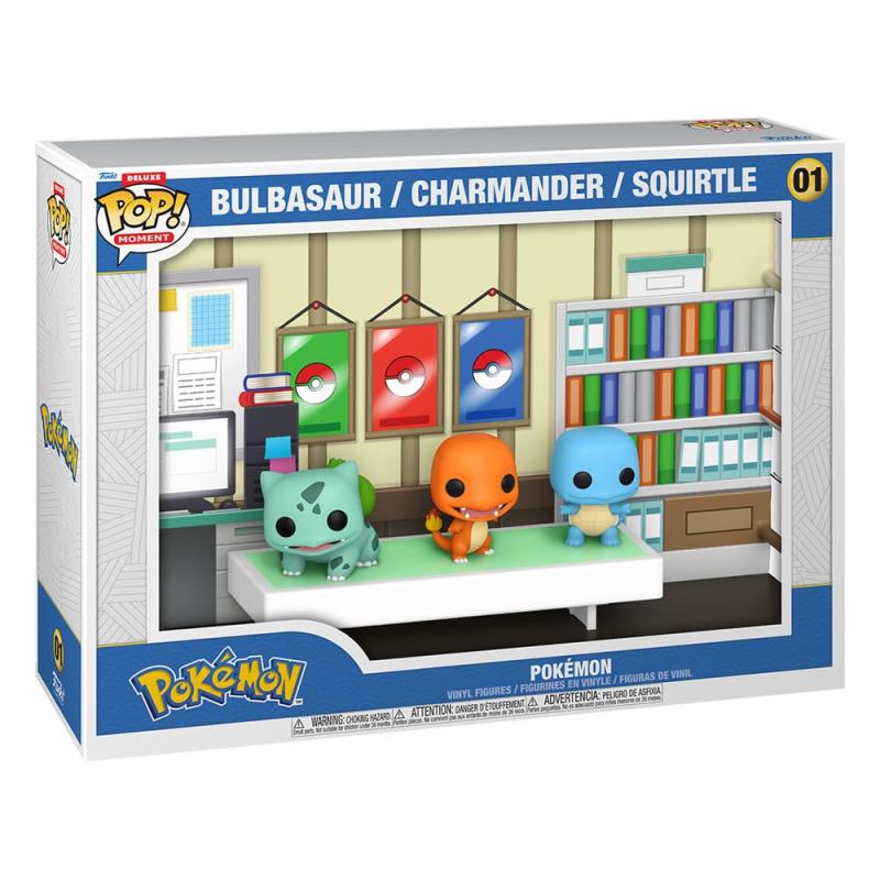 Pokemon POP Moments Deluxe Vinyl Figures Pokemon - Starters 1