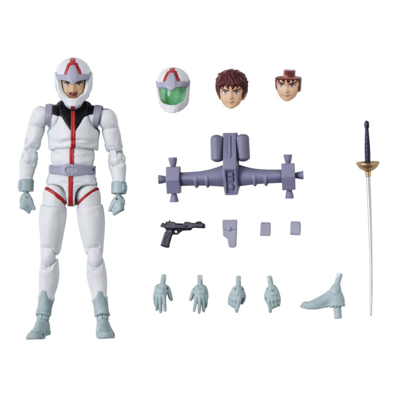 Mobile Suit Gundam G.M.G. Collection EX 09 Action Figures 2-Pack Earth Federation Amuro Ray & Char A 7