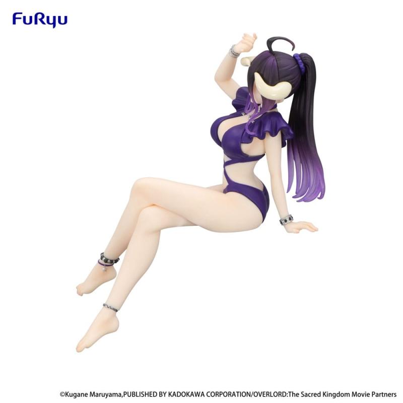 Overlord Noodle Stopper PVC Statue Albedo Swimsuit Dark Purple Color Ver. 16 cm 7