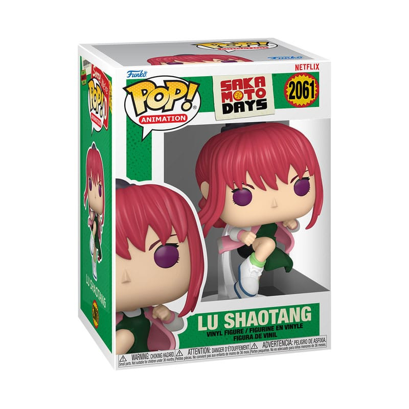 Sakamoto Days POP! Animation Vinyl Figures Lu 9 cm 1