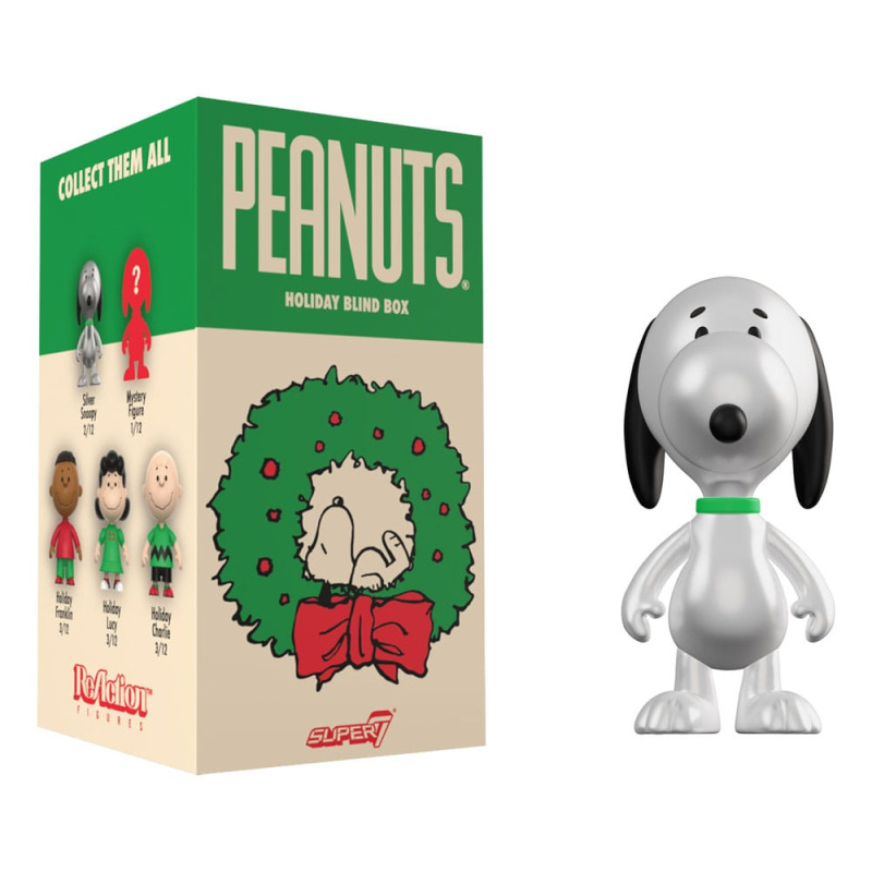 Peanuts ReAction Action Figures 10 cm Wave 08 Holiday Blind Box Display (12) 12