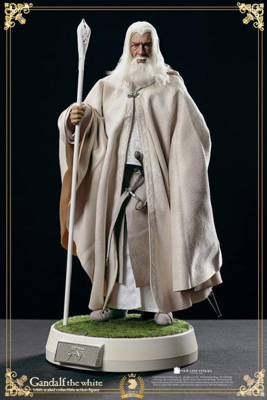 Lord of the Rings The Crown Series: Gandalf the White 1/6 Action Figure - Asmus Toys