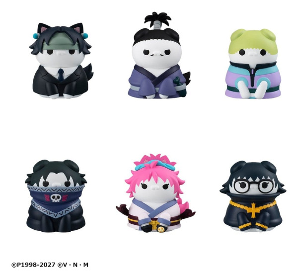 Hunter x Hunter Mega Cat Project Mini Figures Nyanter x Nyanter the Phantom Troupe x Cat 3 cm Blind