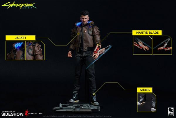 Cyberpunk 2077:  Male V - Figure 30 cm - Pure Arts