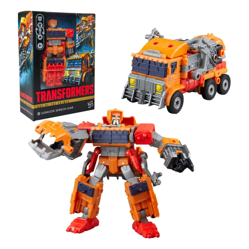 Transformers Age of the Primes Voyager Class Action Figure Junkion Wreck-Gar 18 cm 9