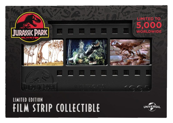 Jurassic Park Ingot Metal Film Strip Collectible 12 cm 5