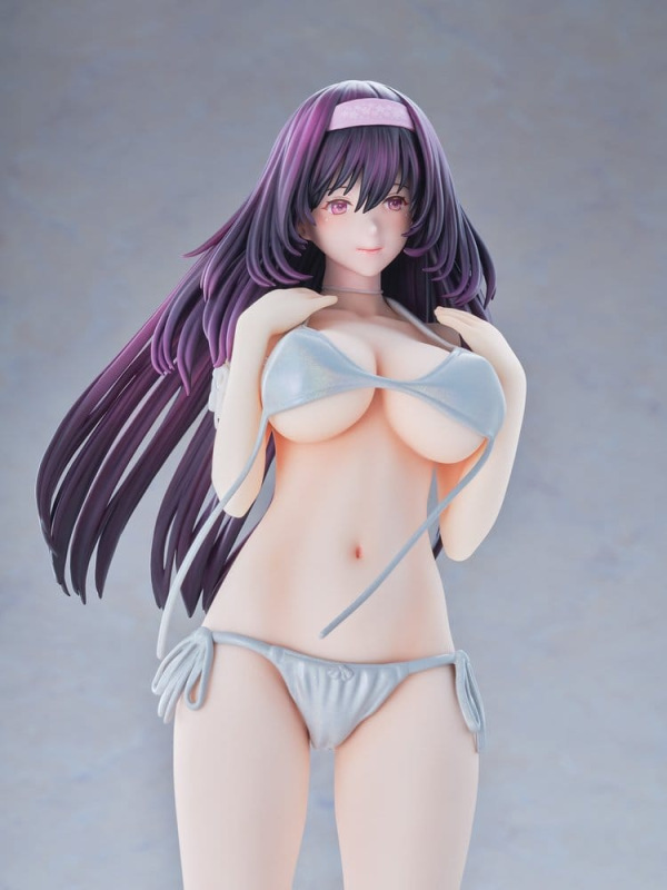 Original Model Statue 1/5 Tomoe Sakura Swimsuit Black Hair Ver. Illustration by Toshi Tsutakaze 32 c 13