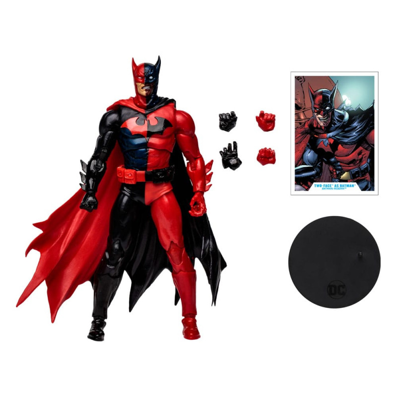 DC Multiverse Action Figure Two-Face as Batman (Batman: Reborn) 18 cm 2