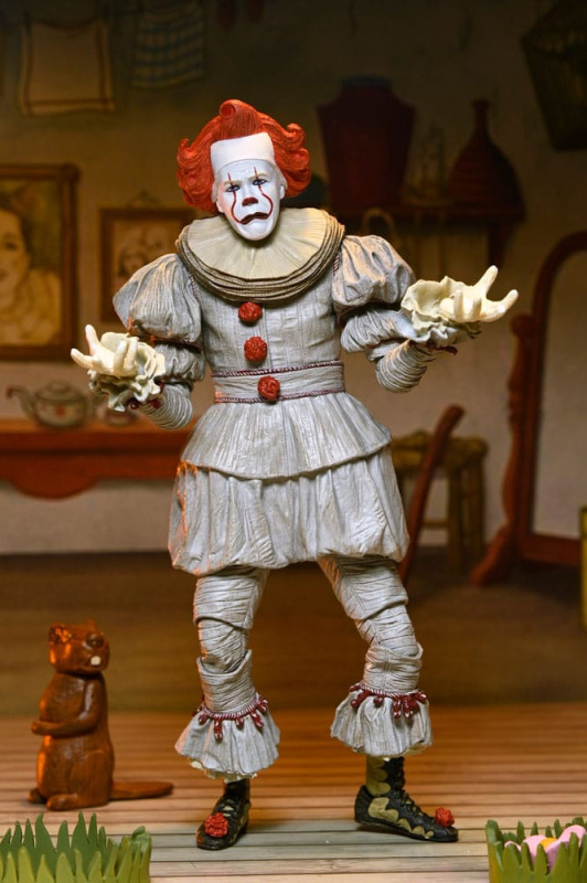 It: Welcome To Derry Action Figure Ultimate Bob Gray As Pennywise 18 cm 12