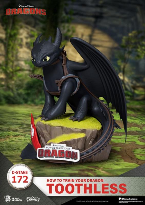 How To Train Your Dragon toothless Statue 14 cm 1