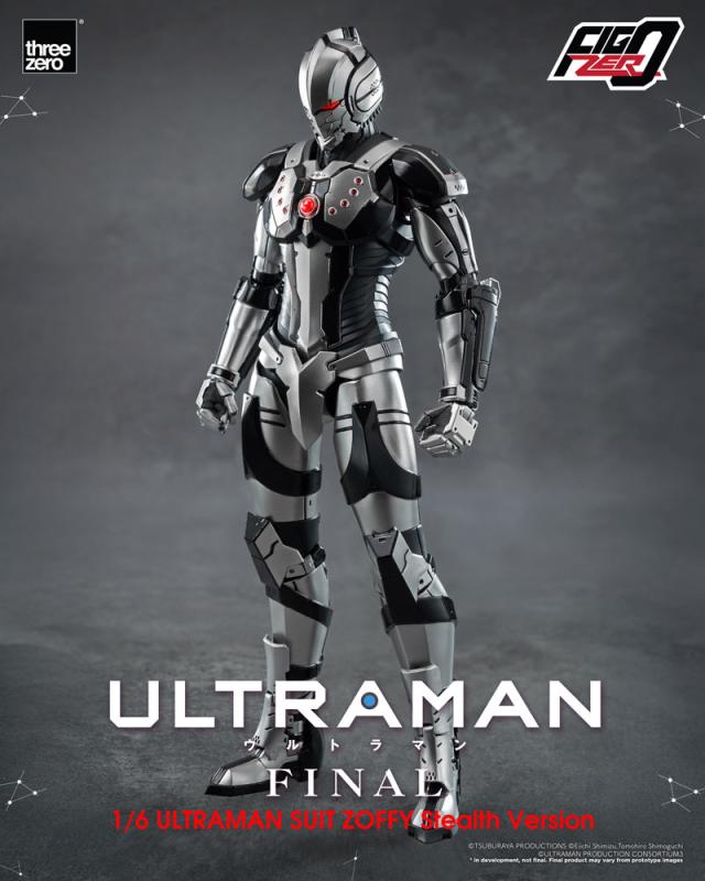 Ultraman Final FigZero Action Figure 1/6 Ultraman Suit Zoffy Stealth Version 30 cm