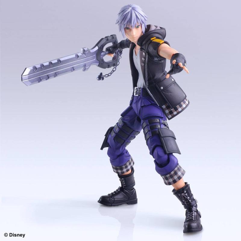 Kingdom Hearts III Play Arts Kai Action Figure Riku Ver. 2 24 cm