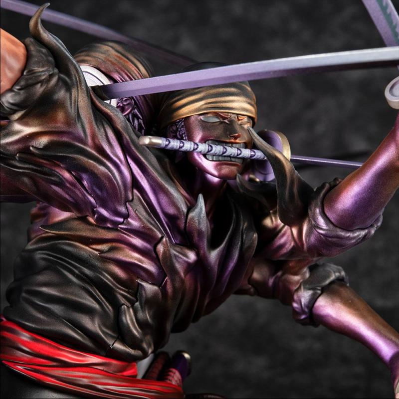 One Piece Excellent Model P.O.P PVC Statue SA-Maximum Roronoa Zoro Ver. Demon Spirit Kyuutouryuu Asu 8