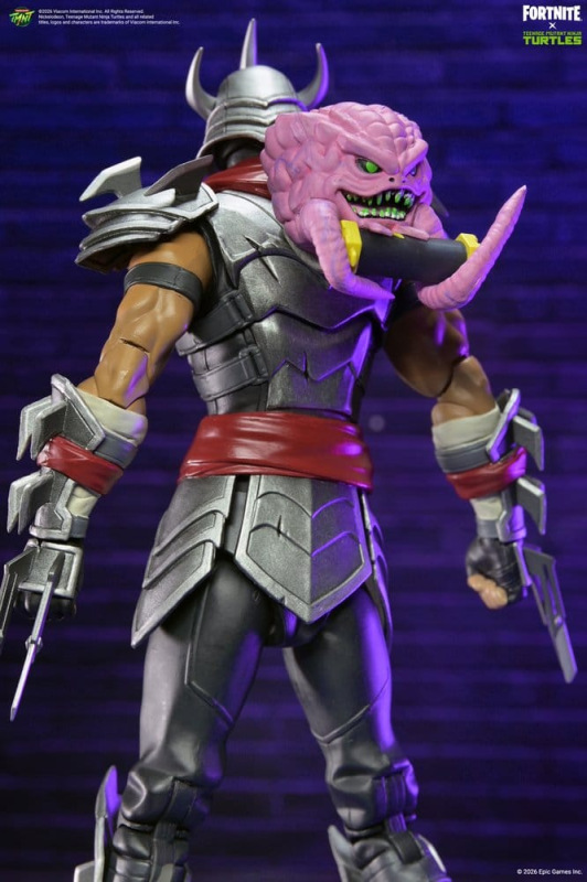 Teenage Mutant Ninja Turtles x Fortnite Action Figure Shredder 18 cm 3