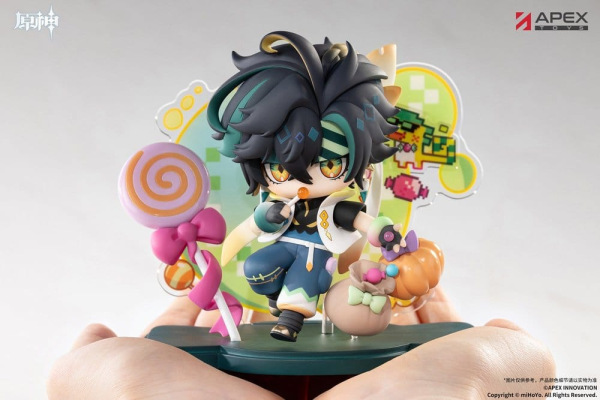 Genshin Impact Chibi Chara PVC Figure You Ye Qi Xiang Series Kinich 11 cm 3