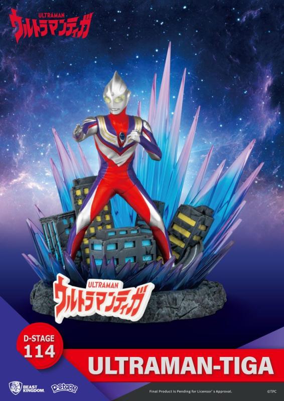 Ultraman: Ultraman Tiga 15 cm D-Stage PVC Diorama - Beast Kingdom Toys