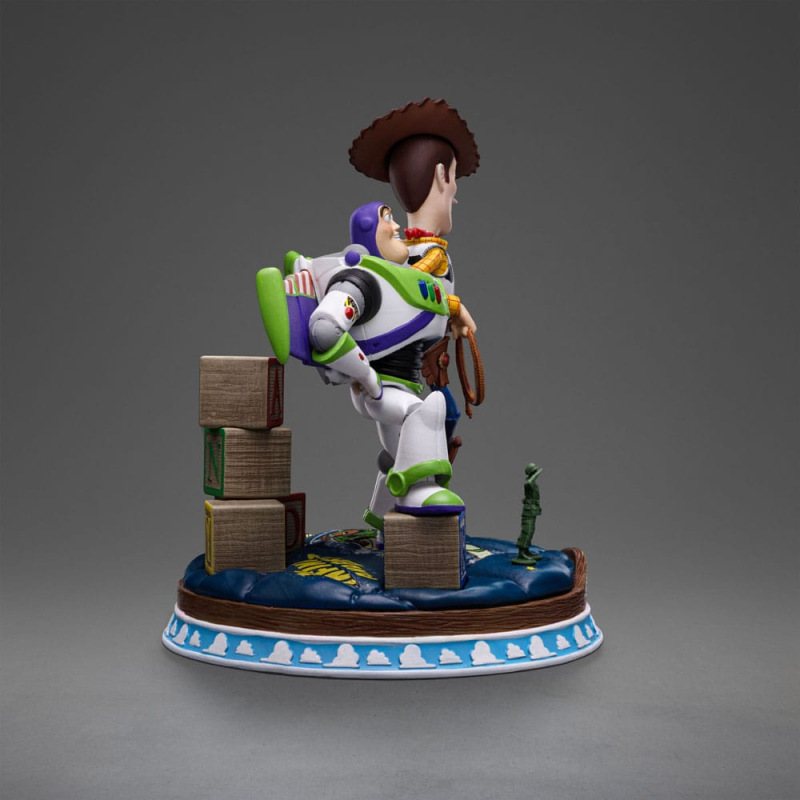 Toy Story Deluxe Art Scale Statue 1/10 Buzz & Woody 38 cm 9