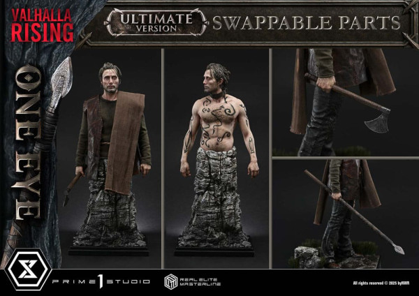 Valhalla Rising Real Elite Masterline Series Statue 1/4 One Eye Ultimate Bonus Version 57 cm 5