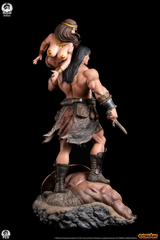 Conan the Barbarian Statue 1/4 Conan Deluxe Edition 63 cm 12