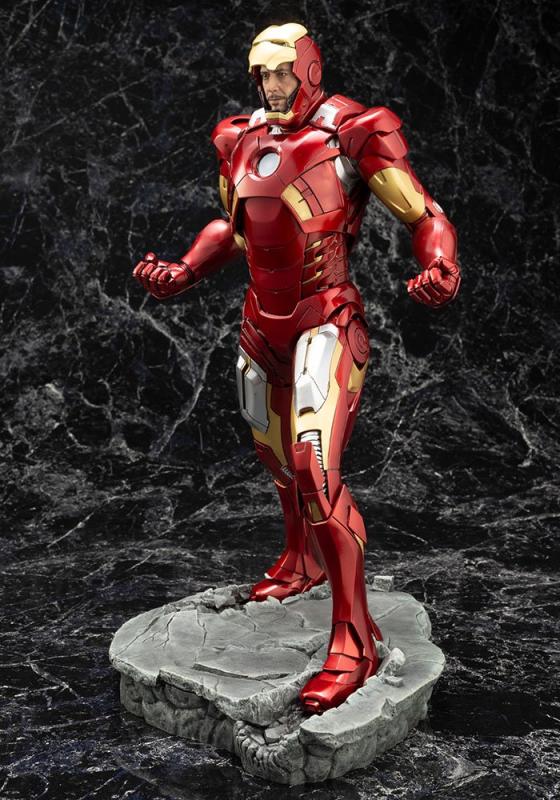 Marvel The Avengers: Iron Man Mark 7 1/6 ARTFX PVC Statue - Kotobukiya