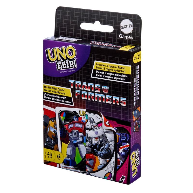 Transformers UNO Flip! Card Game